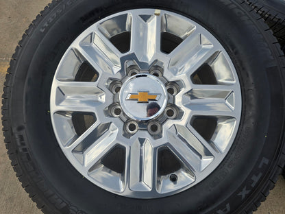 20" Chevy Silverado High Country LTZ 2500 3500 OEM 14124 wheels rims MICHELIN
