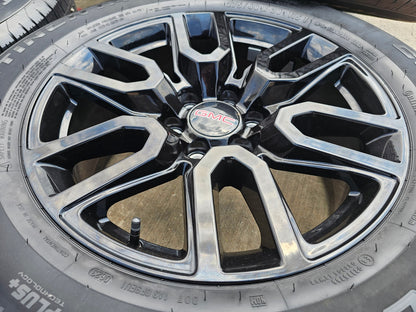 20" GMC Sierra Yukon AT4X Silverado OEM 5914 wheels rims SET CONTINENTAL