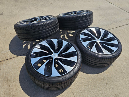 21" Lucid Air OEM Grand Touring black wheels rims tires 2023 2024 2025 2026 NEW
