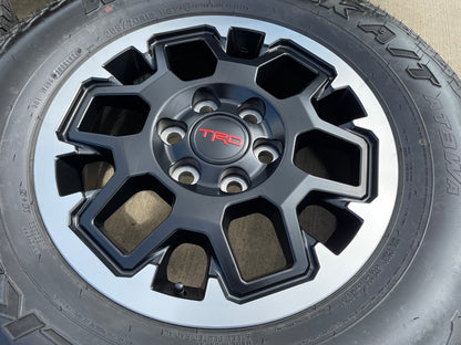18" Toyota Tacoma 4Runner TRD OEM 94199 wheels rims 2024 2025 2026 2027 SET NEW