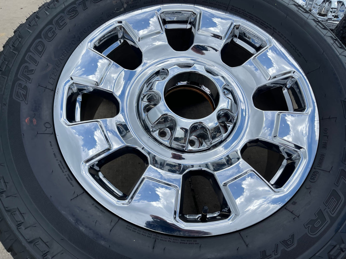 20" Ford F-250 F-350 OEM KING RANCH 10295 25085 10552 chrome wheels rims SET NEW