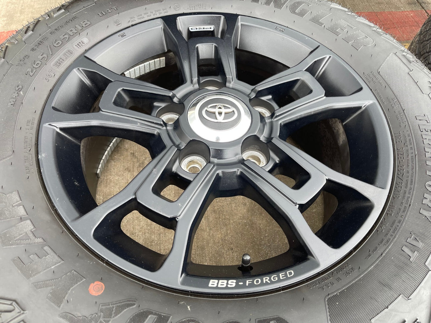 18" Toyota Tundra TRD PRO BBS Forged OEM wheels rims 75238 75255 5x150