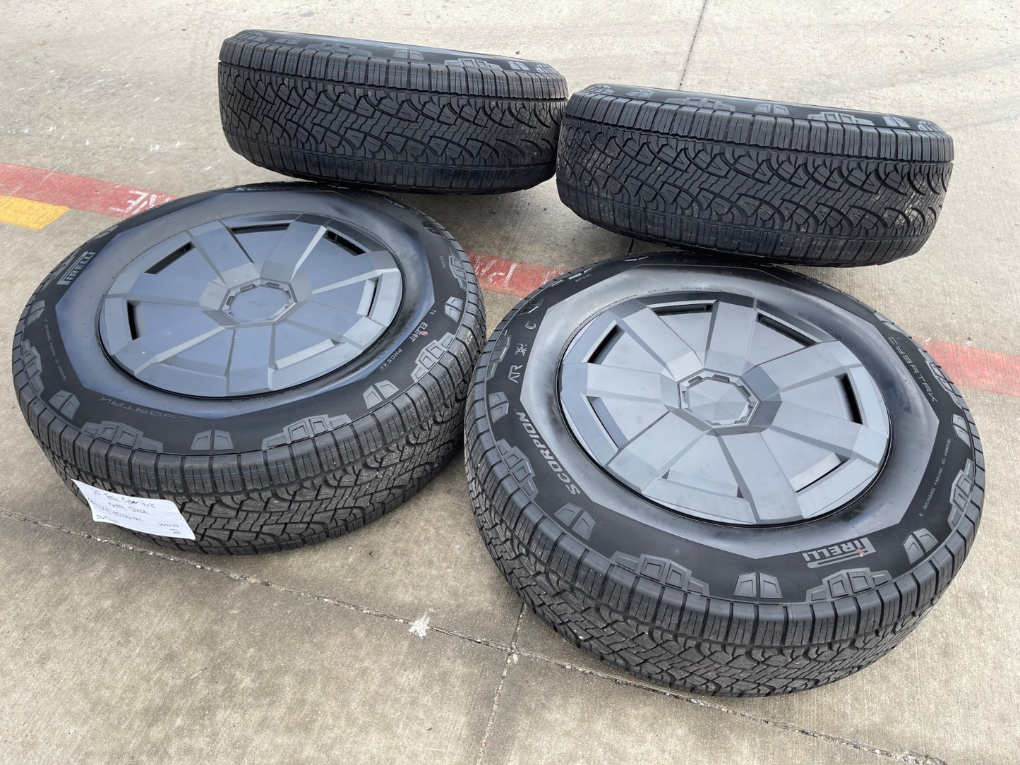 (1) 20" Tesla Cyber Truck OEM 94166 wheel rim 2024 2025 2026 2027 Cybertruck NEW