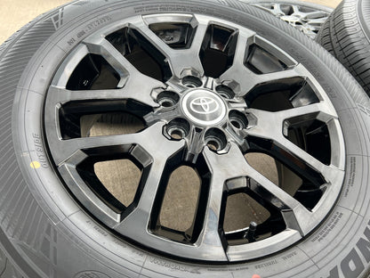 20" Toyota Tundra TRD OEM wheels rims 95359 75277 black Sequoia 2025 2026 NEW