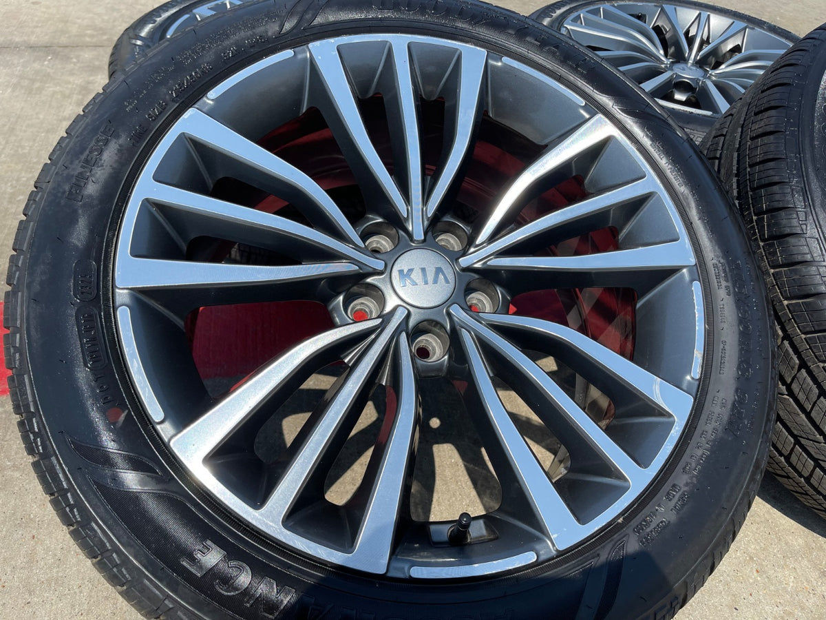 18" Kia Stinger Optima K5 Forte OEM 74773 wheels rims GOODYEAR SET
