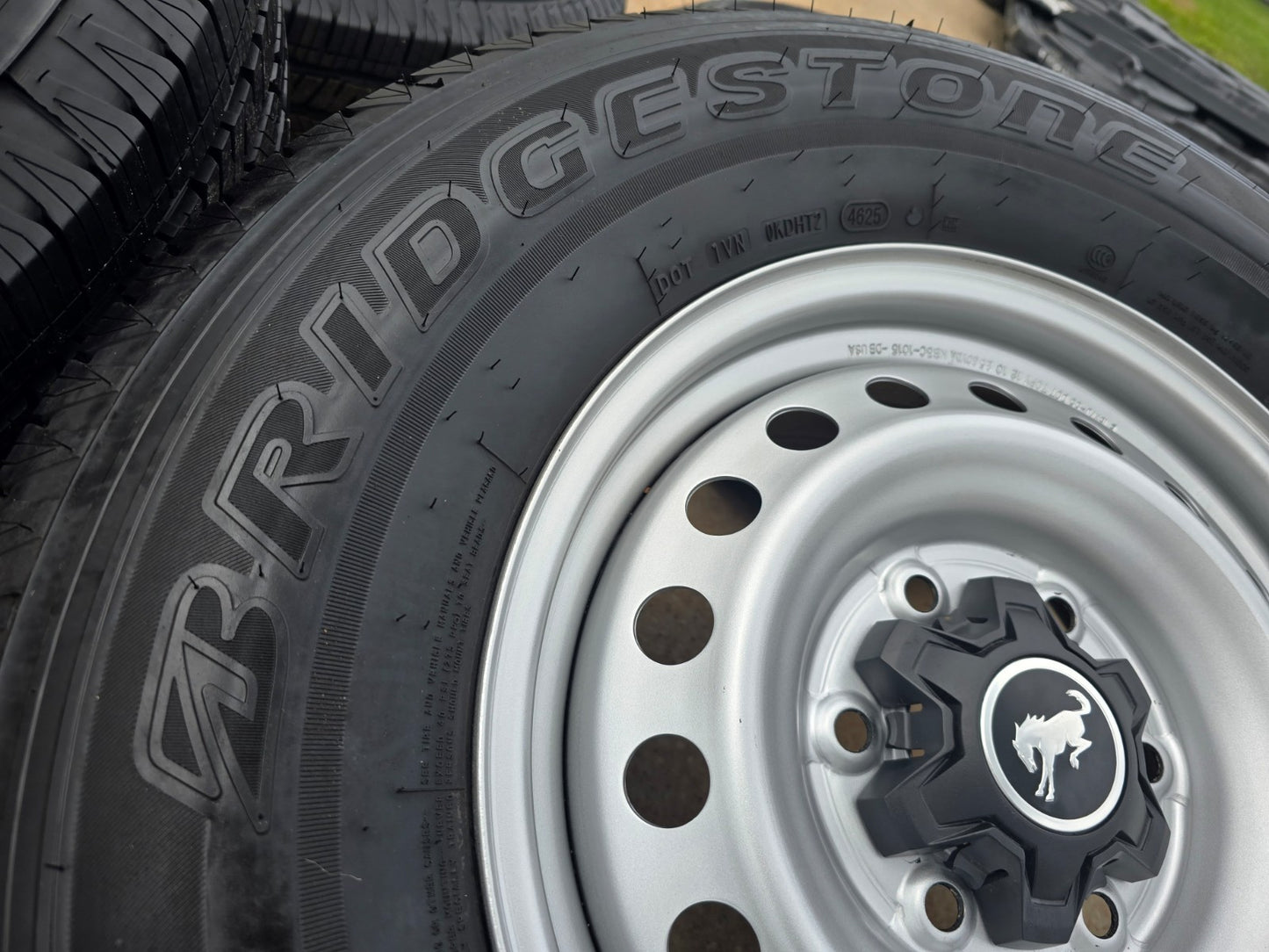 16" Bronco Ford Ranger steel wheels rims tires SET 10226 2022-2027