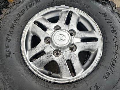16" Lexus LX470 Toyota Land Cruiser OEM 74145 wheels rims 1998 1999 2000 2002
