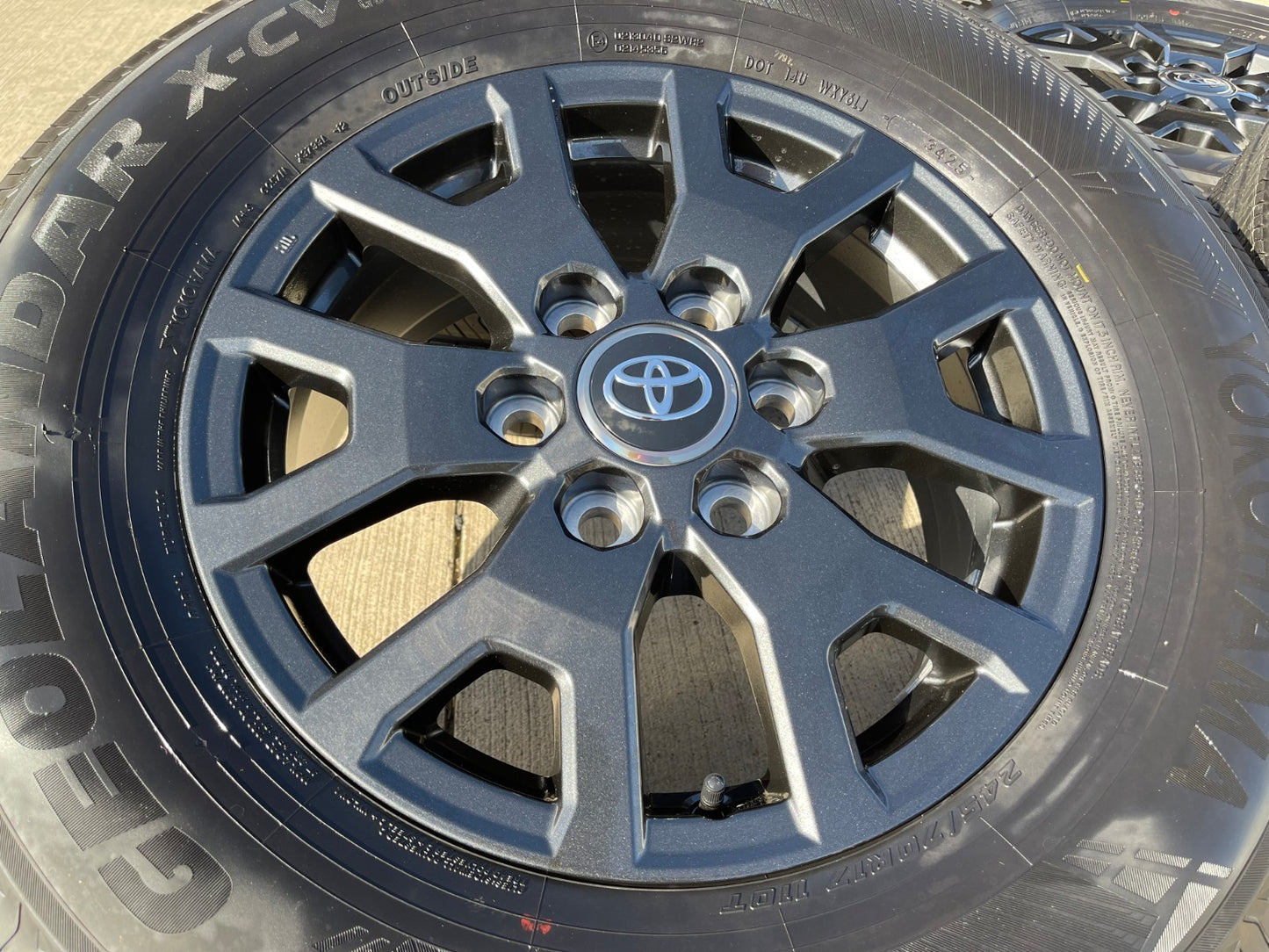17" Toyota 4Runner Tacoma TRD OEM 94254 10637 wheels rims 2024 2025 2026 NEW