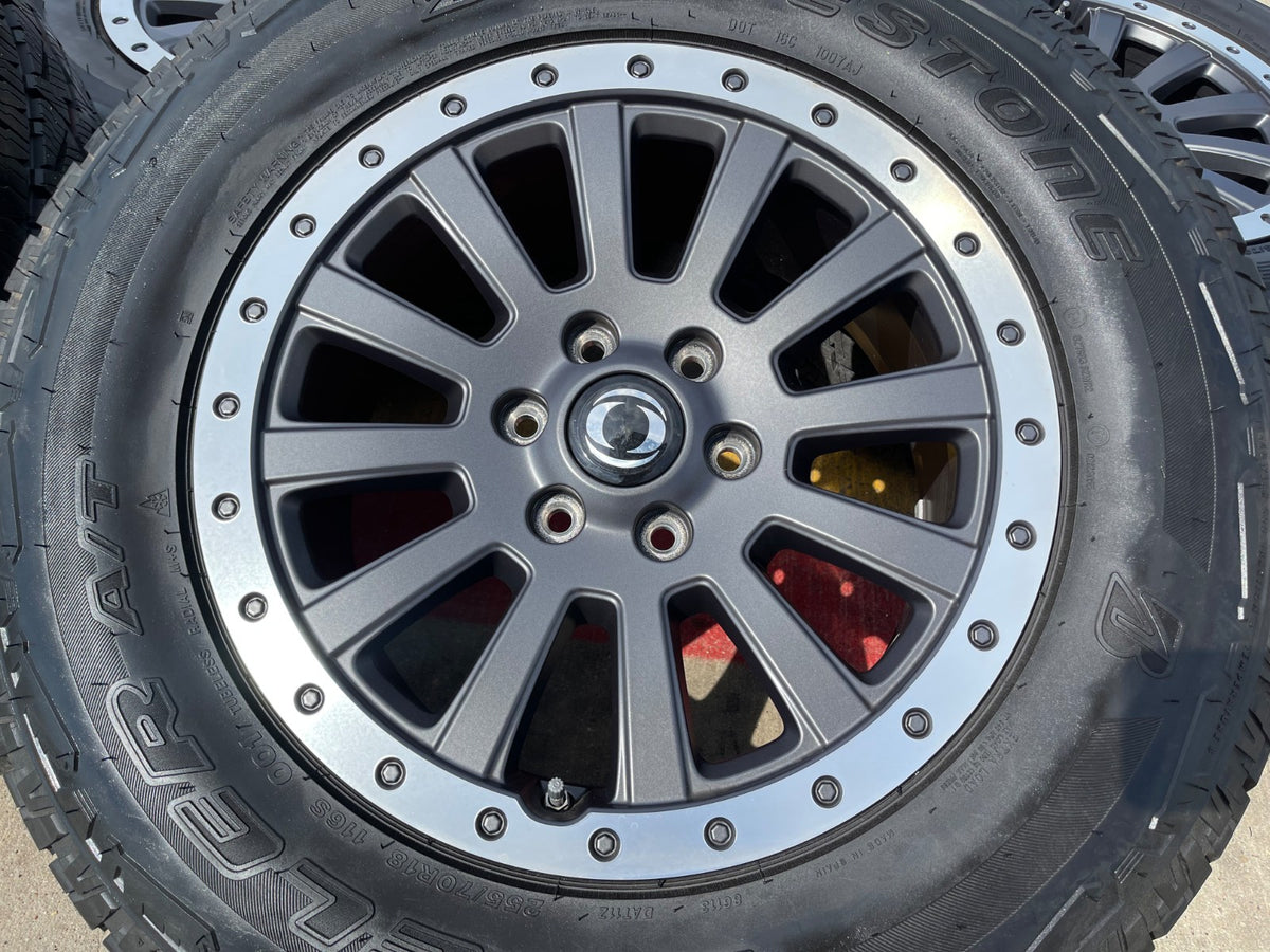 (5) 18" INEOS Grenadier OEM 2774-1 wheels rims Beadlock 2025 2026 2027 SET NEW