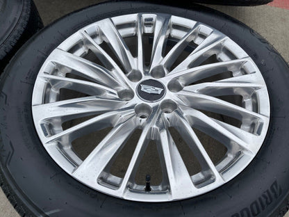 22" Cadillac Escalade Platinum OEM wheels rims tires 2024 2025 2026 NEW