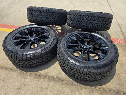 20" Jeep Wrangler Rubicon OEM 9262 wheels rims Gladiator GENERAL 2025 2026 NEW