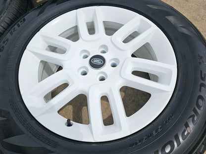 19" Land Rover Defender WHITE Range Rover OEM 72350 wheels rims NEW