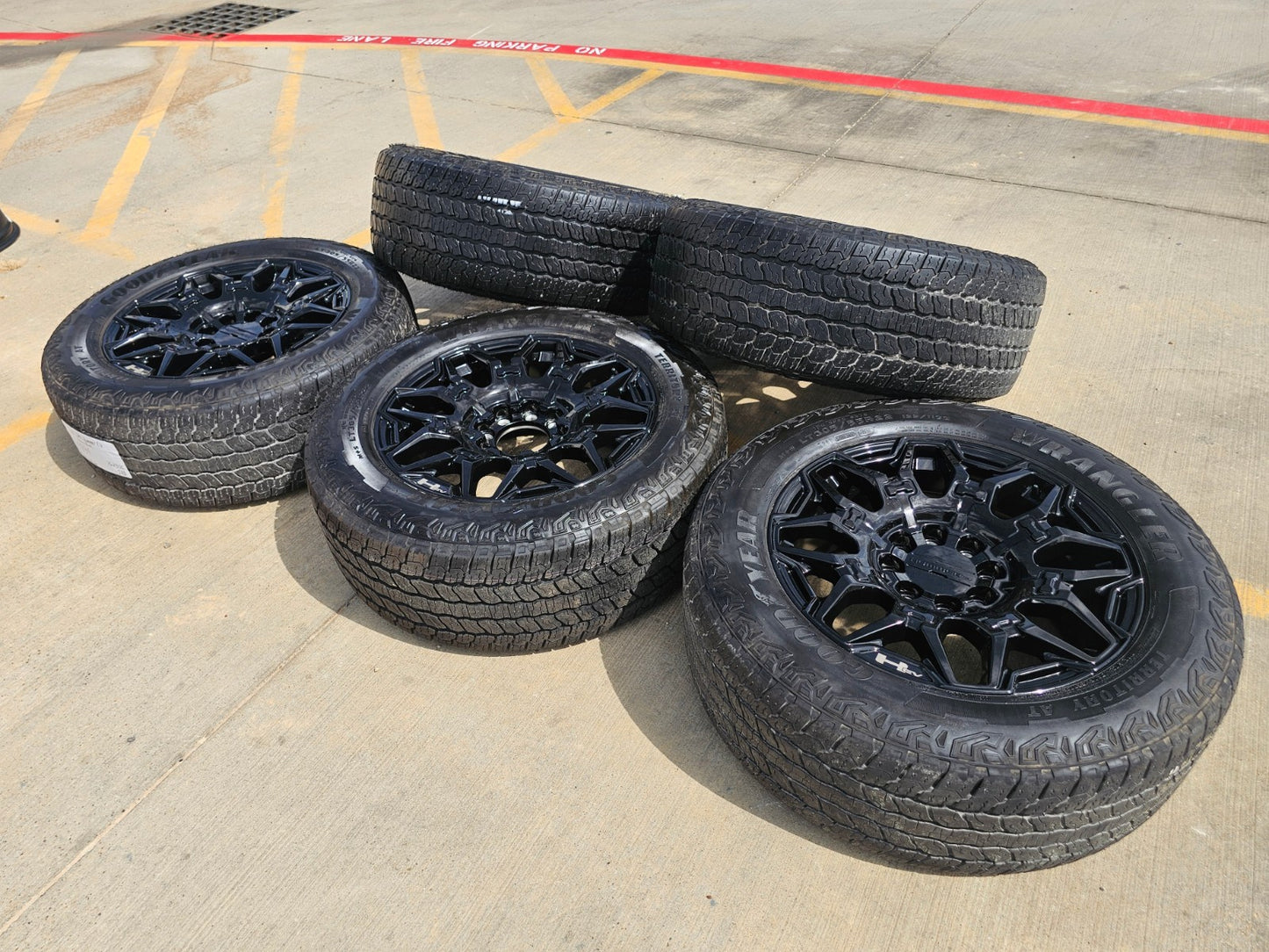 22" Hummer EV HEV 2500 OEM 8x165 14094 wheels rims 2024 2025 2026 2027