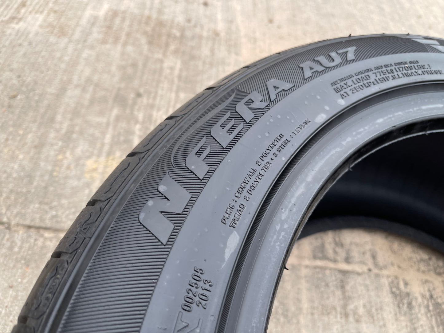 (1) 255/45/18 Nexen N'Fera AU7 A/S tire 255/45R18 99W NEW