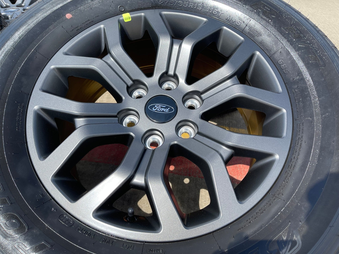 18" Ford F-150 TREMOR OEM rims wheels 10342 95351 Expedition BRIDGESTONE NEW
