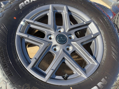 17" Jeep Wrangler Rubicon OEM wheels rims 9324 Gladiator 2025 2026 NEXEN NEW