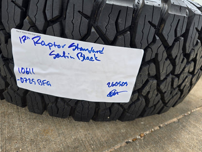 17" Ford F-150 Raptor OEM 10611 rims wheels Bronco 2025 2026 2027 BFG 33" NEW