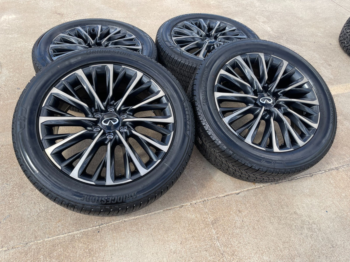 22" Infiniti QX80 QX56 Nissan Titan Armada OEM 94238 wheels rims 2026 2027 NEW