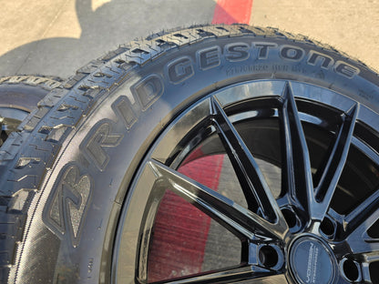 20" 20x9.5 Vossen HFX-2 Ford F-150 Expedition rims wheels 6x135 BRIDGESTONE NEW