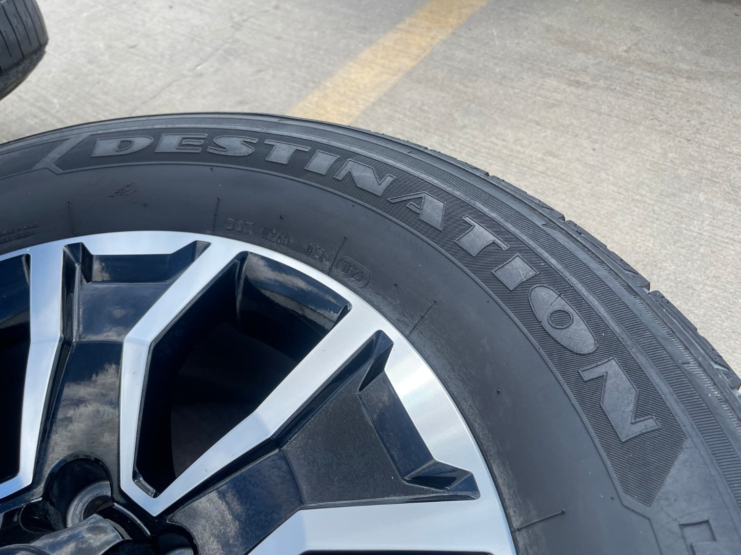 17" Toyota Tacoma 4Runner OEM 75259 wheels rims black TRD FJ SET