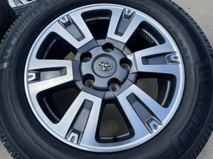 20" Toyota Tundra PLATINUM OEM 75159 SET wheels rims 5x150 tires MICHELIN