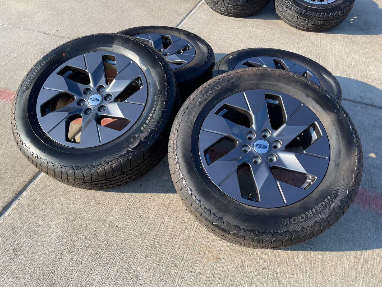 20" Ford F-150 LIMITED OEM rim wheel tire 10471 Expedition 2025 2026 HANKOOK NEW