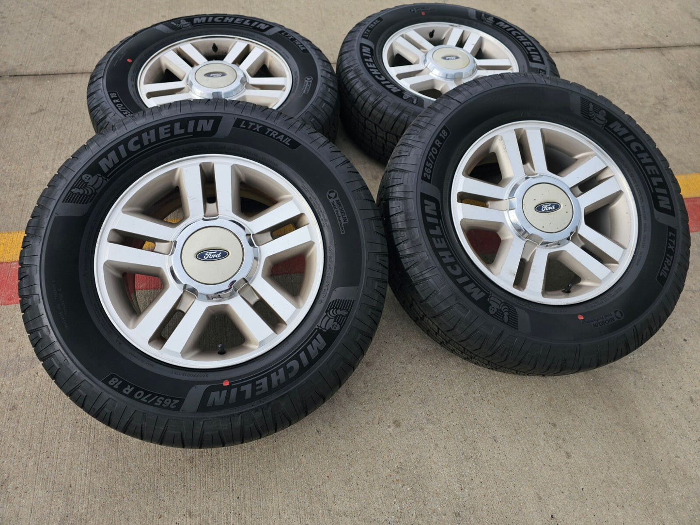 18" Ford F-150 Expedition OEM 3559 rims wheels tires NEW MICHELIN