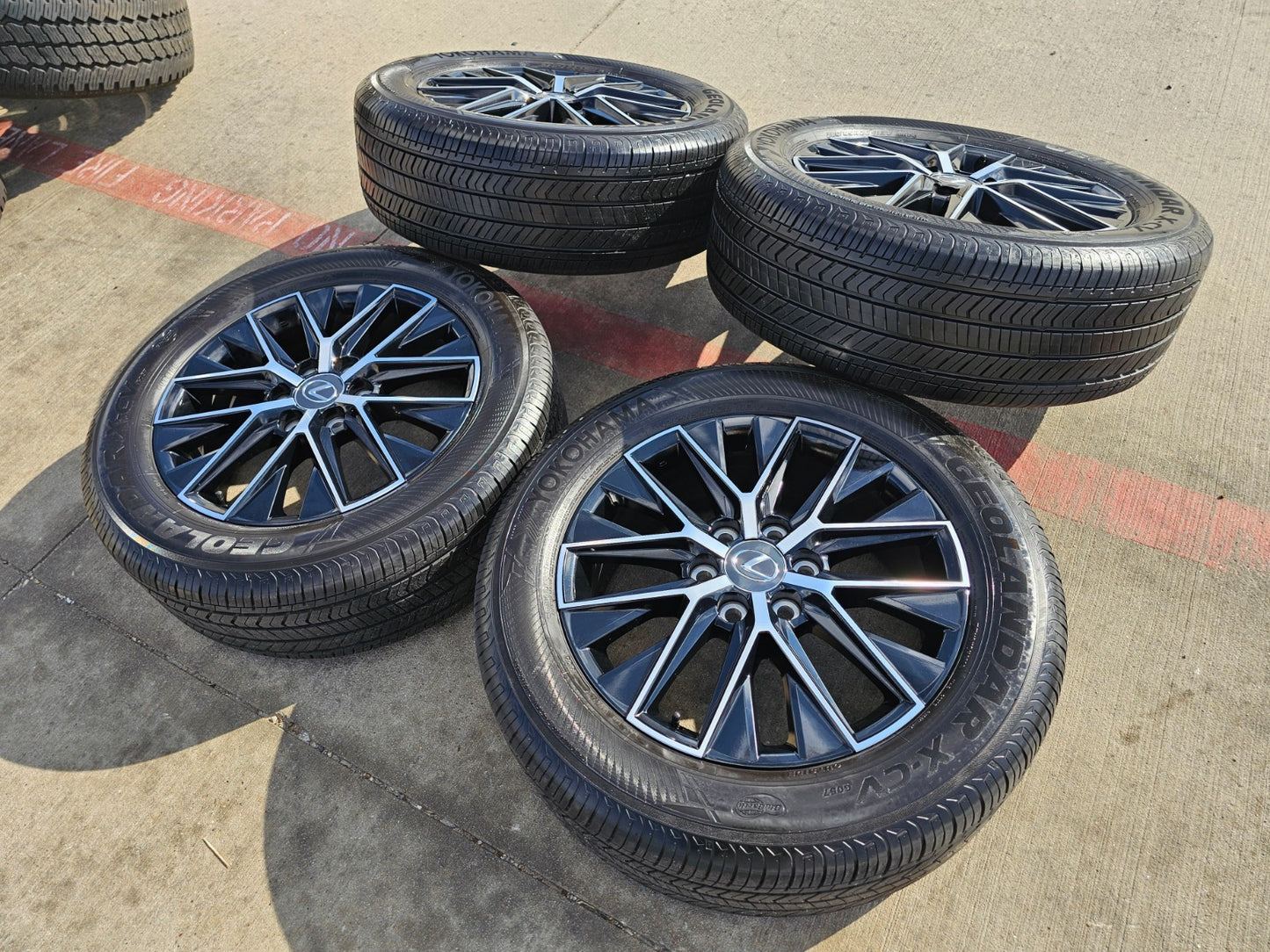 20" Toyota Land Cruiser Tundra OEM wheels rims 10545 Lexus GX550 LX600 2025 2026