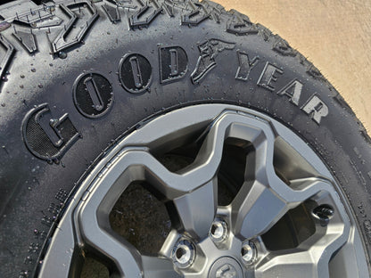 18" Dodge Ram 1500 TRX RHO GRAY OEM 66002 wheels rims SET TERRITORY A/T 35"