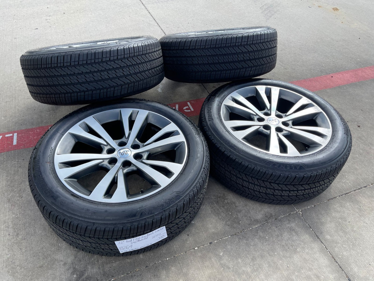 22" Ford F-150 KING RANCH LIMITED OEM rims wheels 10264 Expedition BRIDGESTONE