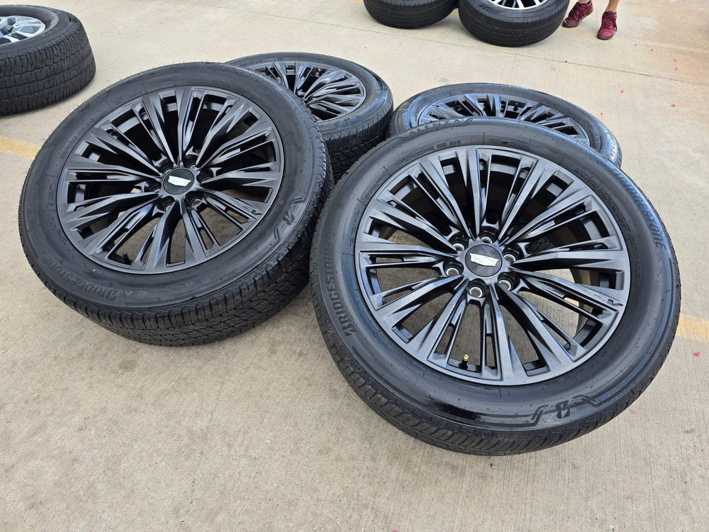 22" Cadillac Escalade V V600 Platinum OEM 4882 wheels rims SET FITS 2020-2027