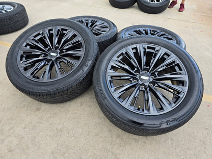 22" Cadillac Escalade V V600 Platinum OEM 4882 wheels rims SET FITS 2020-2027