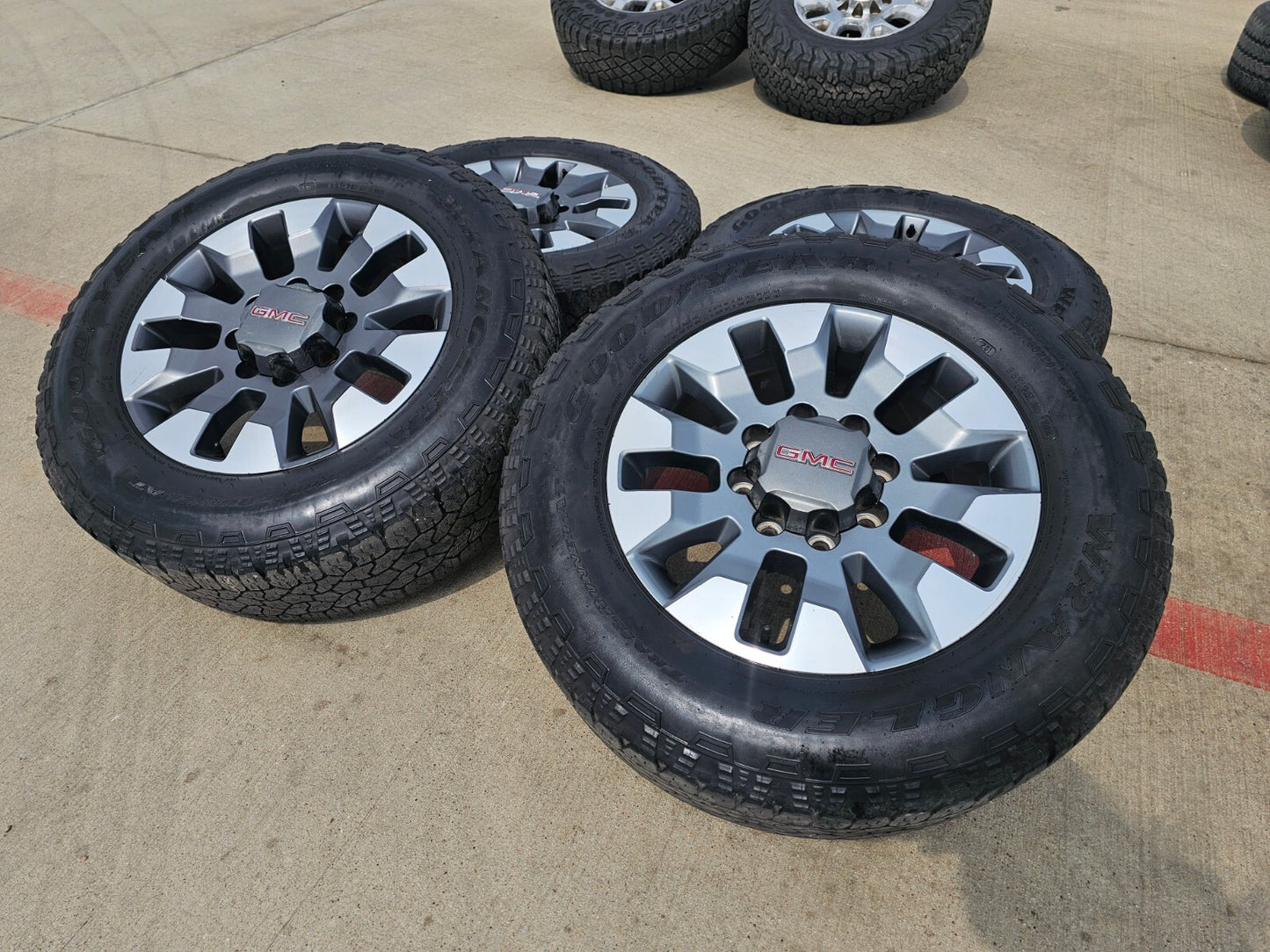 20" GMC Sierra AT4X Chevy Silverado 2500 3500 OEM 5960 wheels rims tires