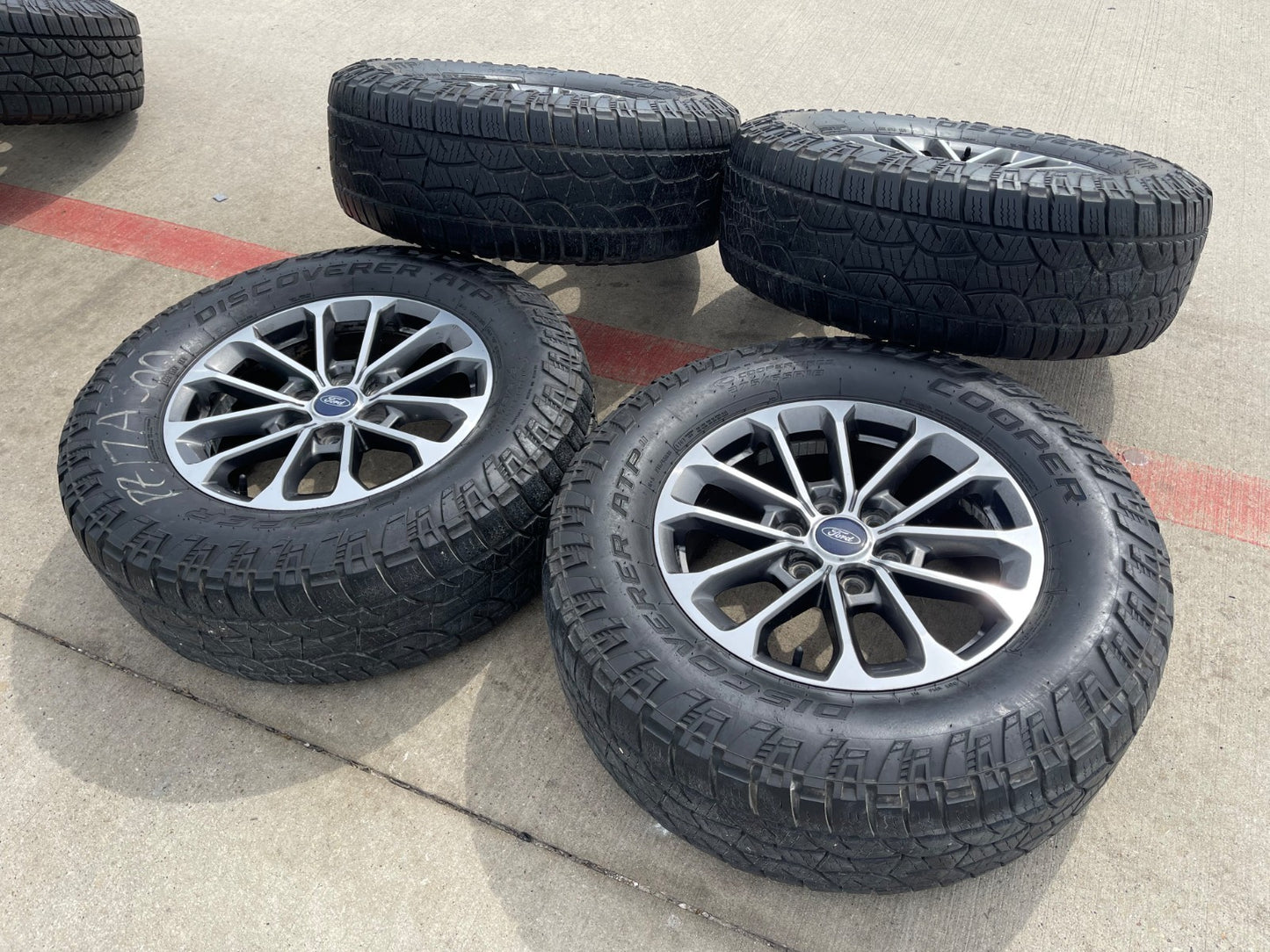 18" Ford F-150 Lariat OEM rims wheels SET Expedition RIM# 10169 FITS 2004-2027