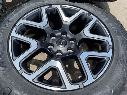 20" Dodge Ram 1500 OEM Laramie wheels rims 68583860AA 2024 2025 TOYO A/T3