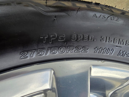 22" Cadillac Escalade Platinum OEM wheels rims 95026 4873 tires DISCOUNTED