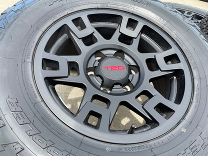 17" Toyota Tacoma 4Runner OEM wheels rims black 75167 TRD FJ 2021 2022 2023 NEW