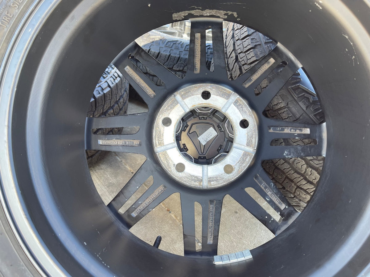 20" Toyota Tundra PLATINUM OEM 75159 SET wheels rims 5x150 tires GOODYEAR AT SET