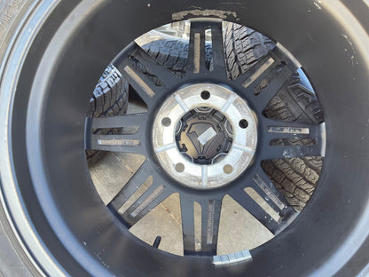 20" Toyota Tundra PLATINUM OEM 75159 SET wheels rims 5x150 tires GOODYEAR AT SET