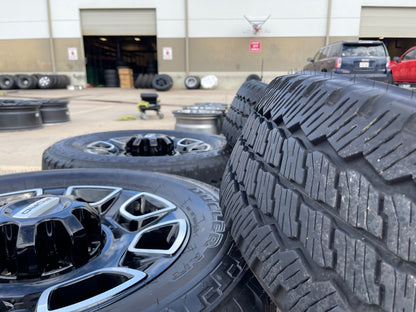 20" Ford F-250 F-350 OEM Lariat Platinum wheels rims 10486 SET BRIDGESTONE
