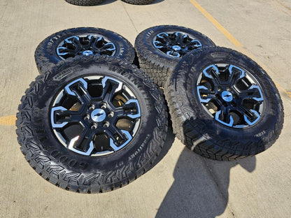 18" Chevy Silverado ZR2 Tahoe GMC Sierra OEM 95415 wheels rims 2024 2025 NEW