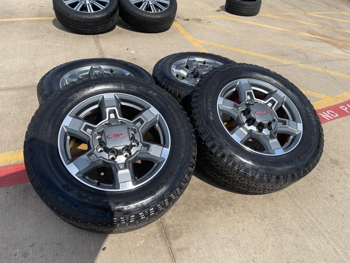 20" GMC Sierra AT4X 2500 3500 OEM wheels rims 94038 5188 Chevy Silverado SET