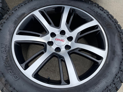 22" Cadillac Escalade Platinum OEM 4738 wheels rims tires 35"