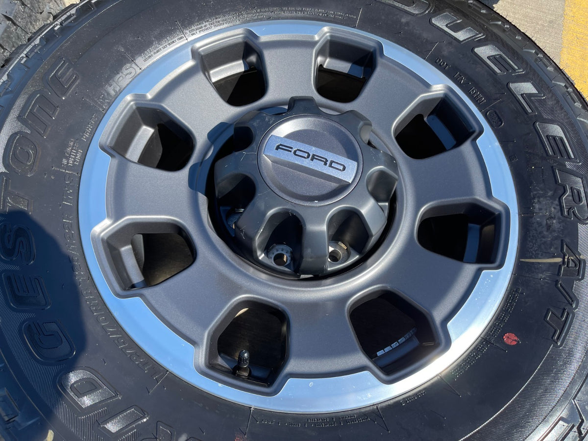 18" Ford F-250 F-350 OEM 10482 LARIAT rims wheels BRIDGSETONE SET NEW