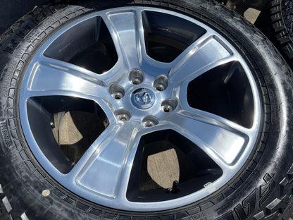 20" Dodge Ram 1500 OEM LIMITED 2676 2723 wheels rims 2025 2026 FALKEN A/T NEW