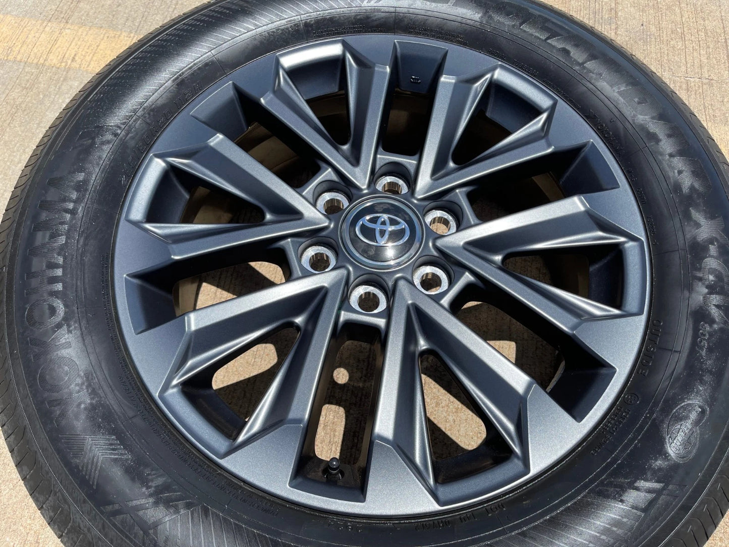 (1) 20" Toyota Land Cruiser OEM wheel rim Tundra Sequoia 2024 2025 2026 NEW
