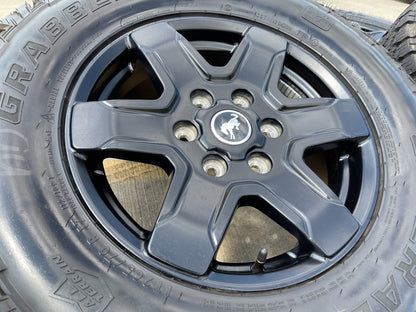 (4) 17" Ford Bronco wheels rims 95292 10383 SASQUATCH Ranger 2023 2024 2025 NEW