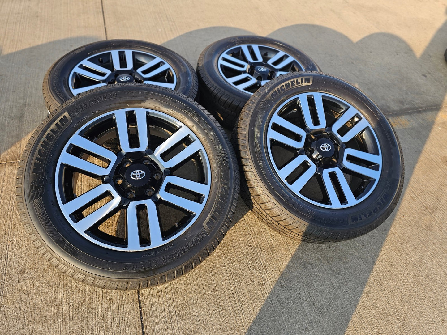 20" Toyota Tacoma 4Runner FJ Cruiser Lexus OEM 69561 wheels rims tires MICHELIN