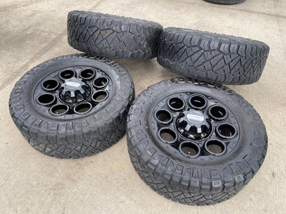 20" Ford F-250 F-350 OEM TREMOR wheels rims SET 10299 10484 SET NITRO 35"