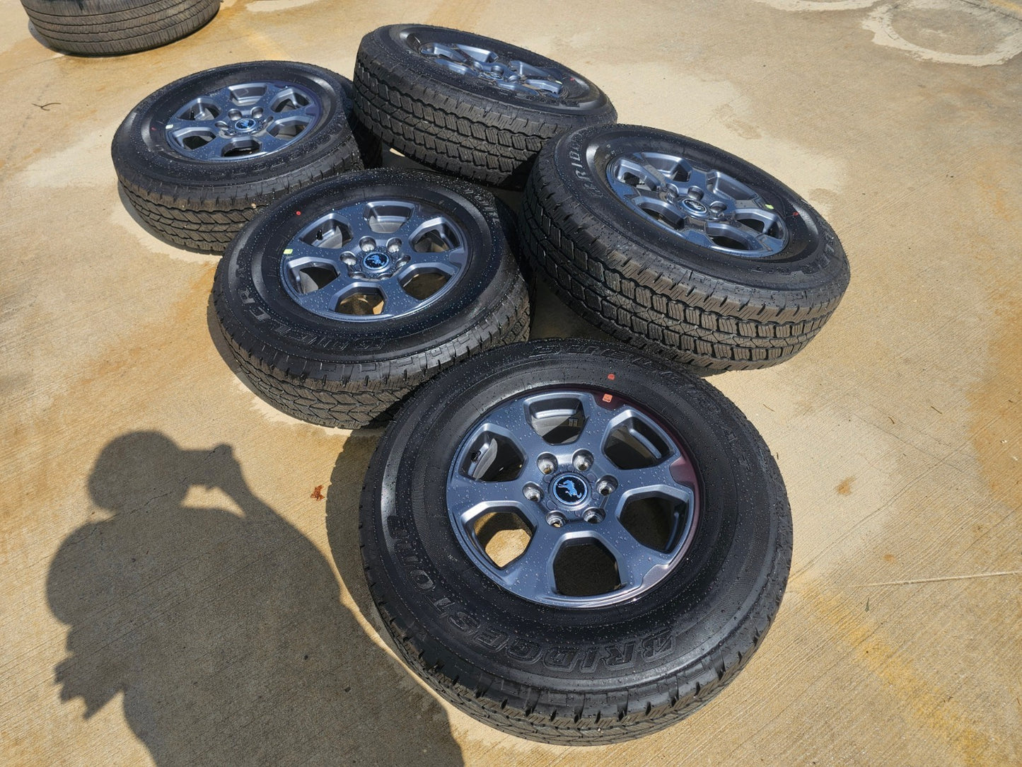 17" Ford Bronco Big Bend wheels rims 10384 OEM Ranger SET 2024 2025 2026 NEW